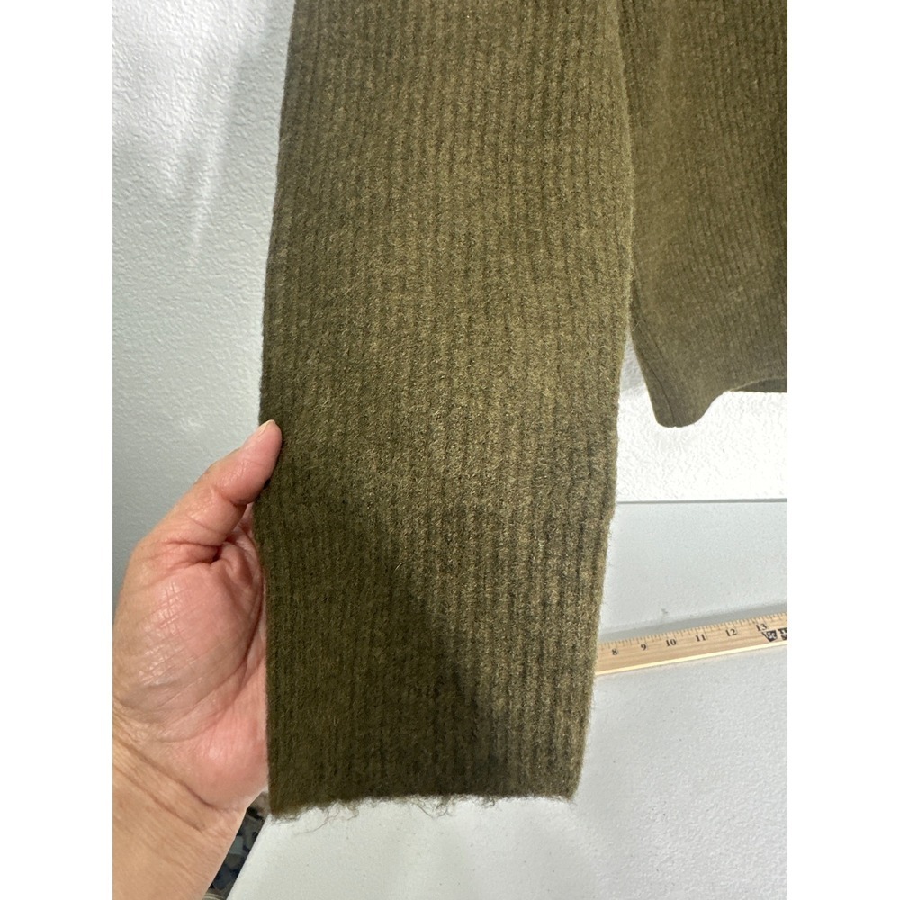 UNIQLO  Souffle Yarn Quarter Zip Sweater Size L - Picture 3 of 11